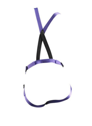 7" strap-on suspender harness set